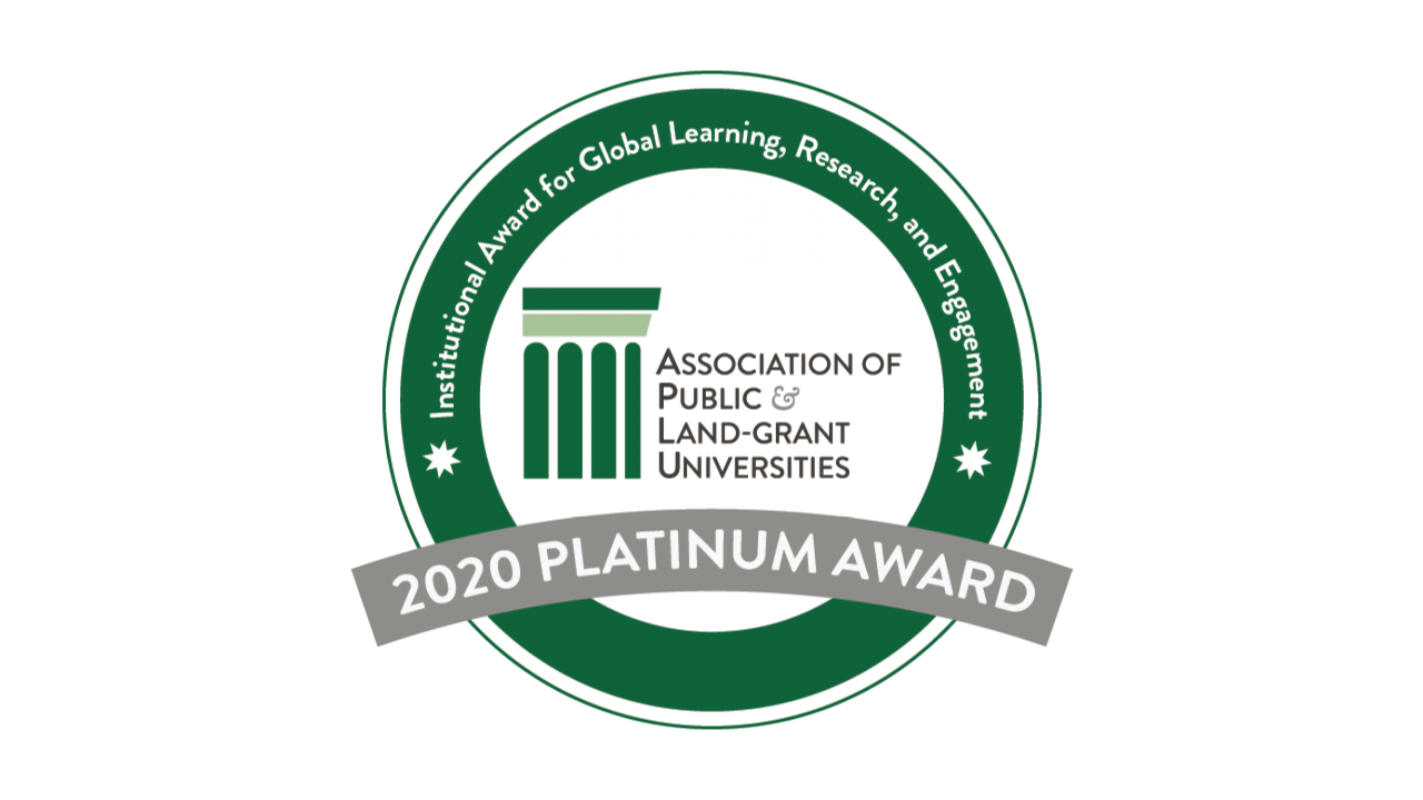 institutional award for global learning, research and engagement