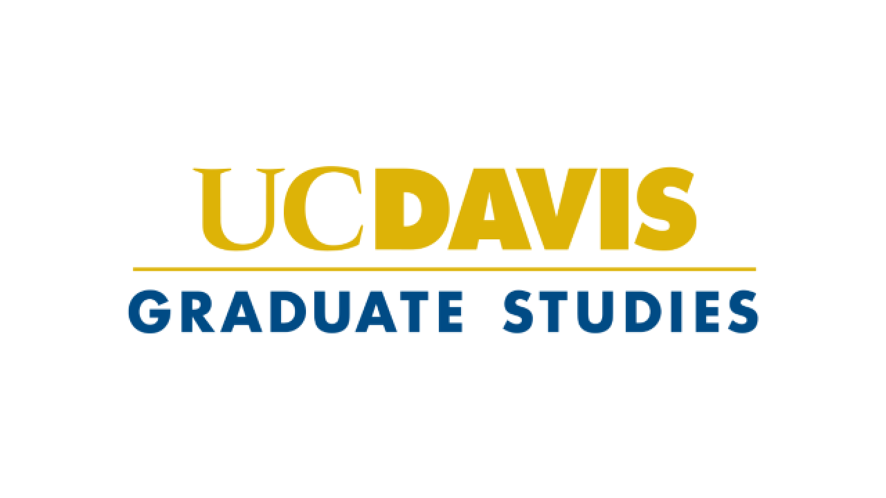 Wordmark with the text "UC Davis Graduate Studies"