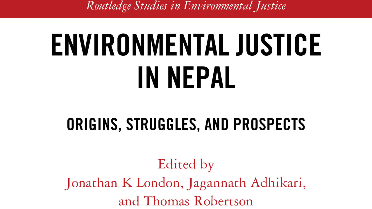 Cover of the book :Environmental Justice in Nepal: Origins, Struggles and Prospects:
