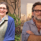 Photos of UC Davis IARSCLE award winners Liza Grandia (left) and Keith Watenpaugh (right).