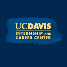 Wordmark that says UC Davis Internship and Career Center in all caps