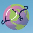 illustration of globe with stethoscope around it