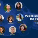 Public Scholars for the Future cohort graphic of each individual's photo in a collage