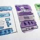sketches of website architecture