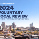 Photo of Sacramento skyline with text overlay